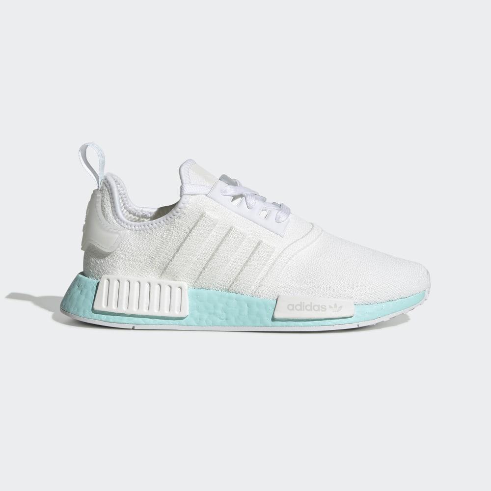 Originals Adidas NMD_R1 Dama Romania - Albi/Turcoaz Deschis EF4273